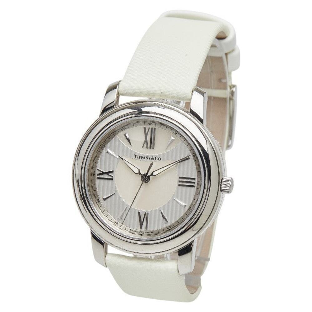 Tiffany & Co Tiffany Mark Stainless Steel Watch Silver